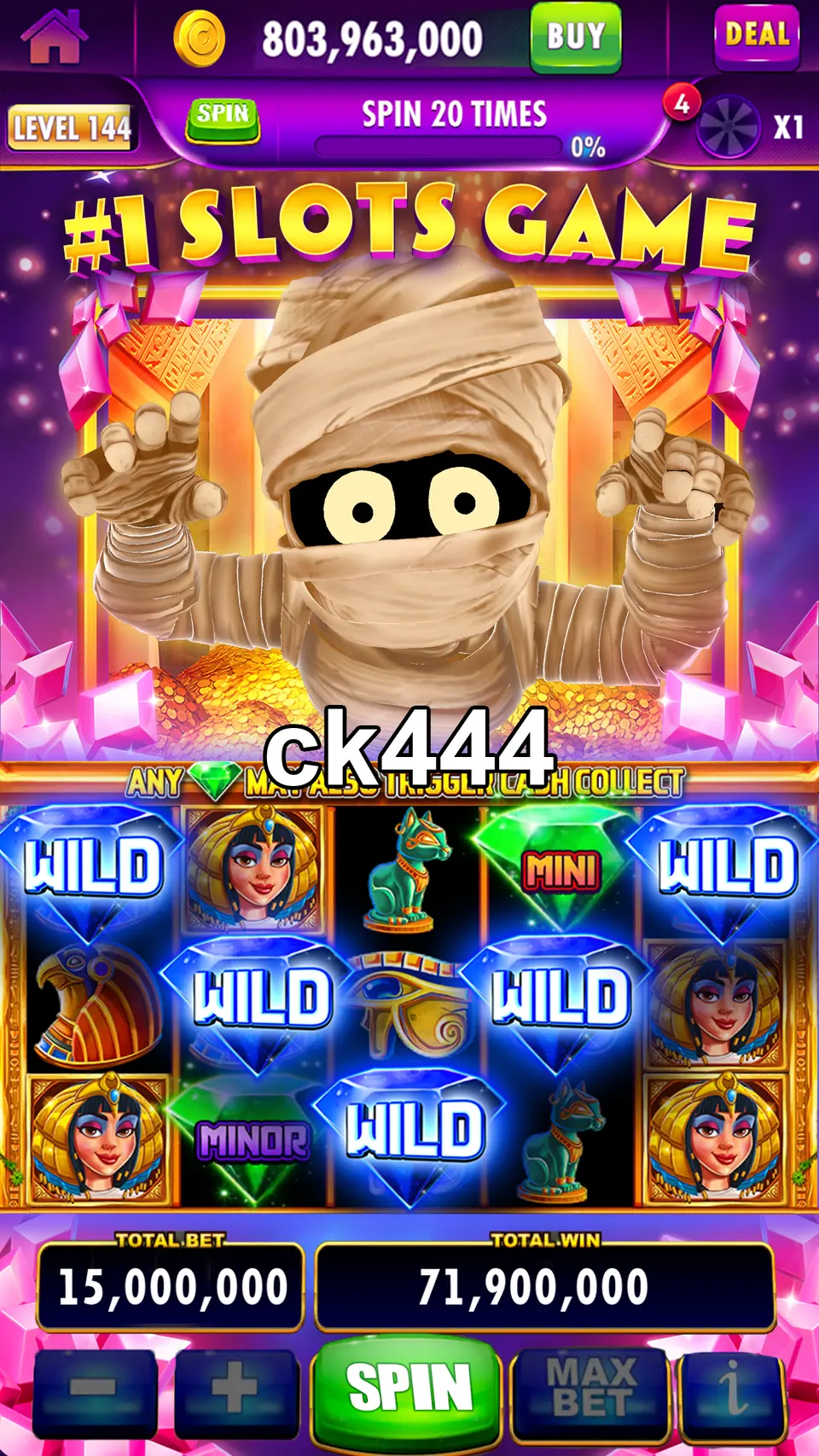 ck444 লগইন